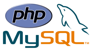 php and mySQL logo image